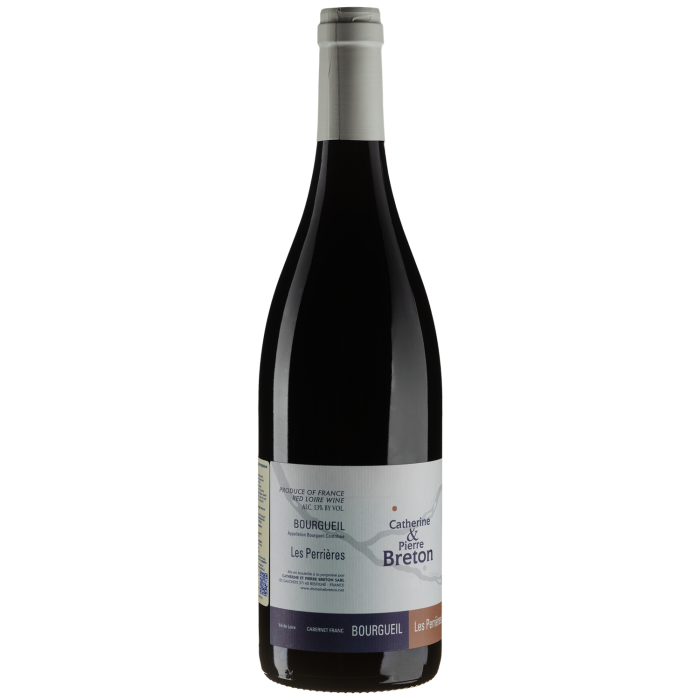 Вино Catherine et Pierre Breton Bourgueil Les Perrieres / Бургей Лє Пер’єр, червоне сухе, 0.75 л