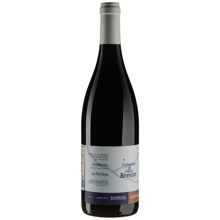Вино Catherine et Pierre Breton Bourgueil Les Perrieres / Бургей Лє Пер’єр, червоне сухе, 0.75 л Вино Catherine et Pierre Breton Bourgueil Les Perrieres / Бургей Лє Пер’єр, червоне сухе, 0.75 л