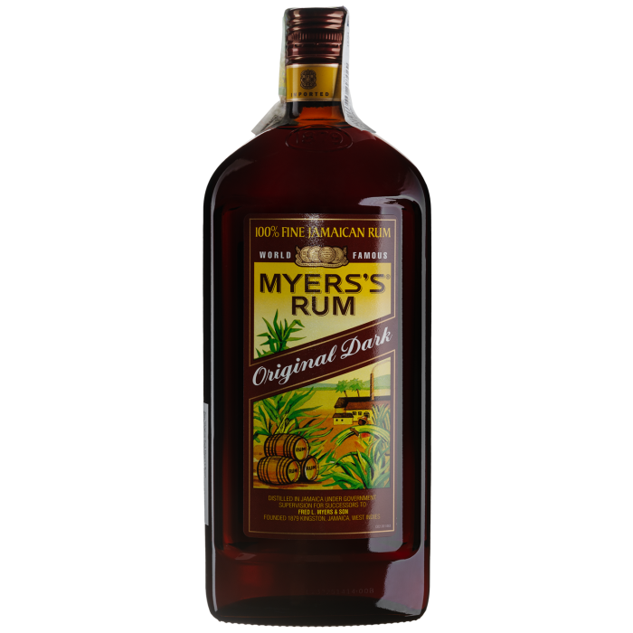 Ром Original Dark Myers`s Rum, 1 л