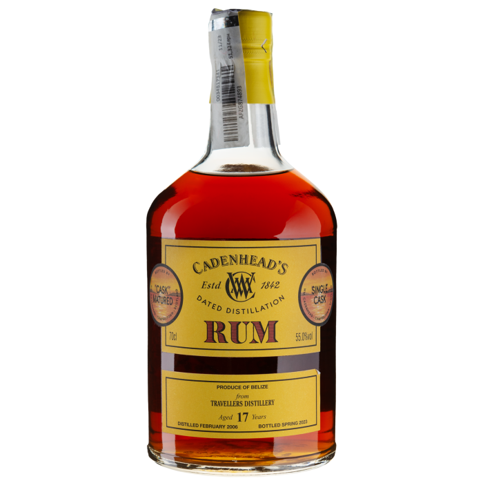 Ром Travellers Rum 17yo, Cadenhead, 0.7 л