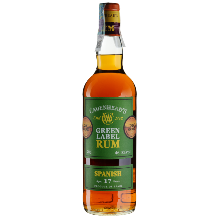 Ром Spanish Rum 17yo, Cadenhead, 0.7 л