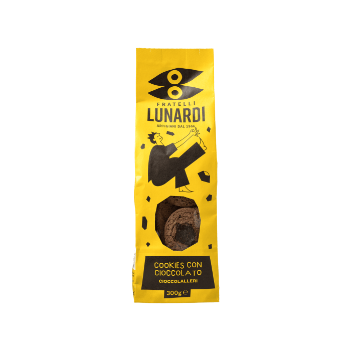 Печиво Подвійний шоколад 300г, Fratelli Lunardi