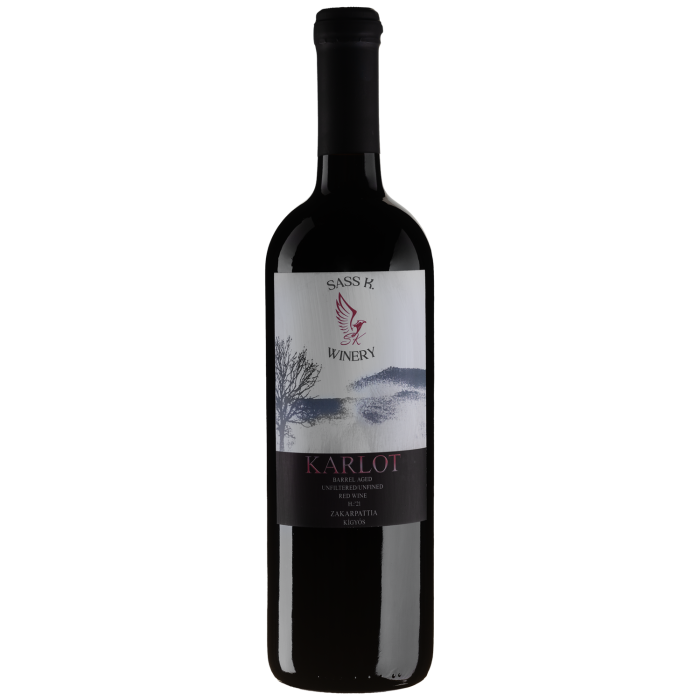 Вино SASS K. Winery Карлот / Карлот 2021, червоне сухе, 0.75 л Вино SASS K. Winery Карлот / Карлот 2021, червоне сухе, 0.75 л