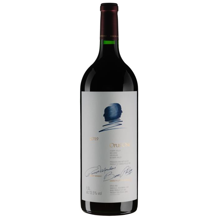Вино Opus One Opus One / Опус Ван 2019, червоне сухе, 1.5 л Вино Opus One Opus One / Опус Ван 2019, червоне сухе, 1.5 л
