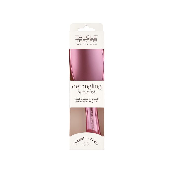 Щітка для волосся лілово-мідного кольору The Ultimate Detangler Chrome, Tangle Teezer Щітка для волосся лілово-мідного кольору The Ultimate Detangler Chrome, Tangle Teezer