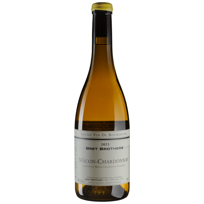 Вино Bret Brothers Macon-Chardonnay / Макон Шардоне 2023, біле сухе, 0.75 л