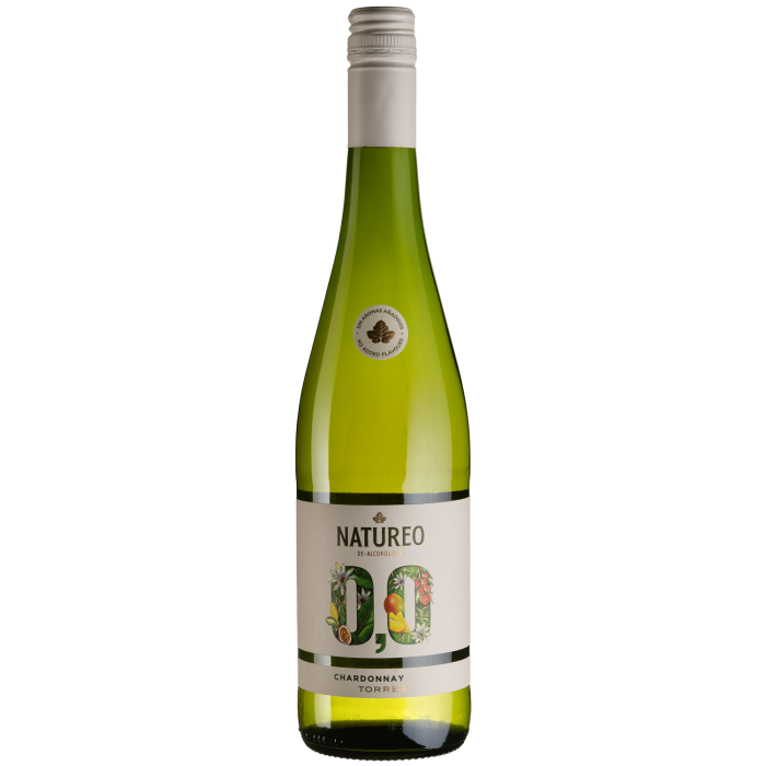 Безалкогольне вино Torres Natureo Chardonnay / Натурео Шардоне, біле напівсолодке, 0.75 л