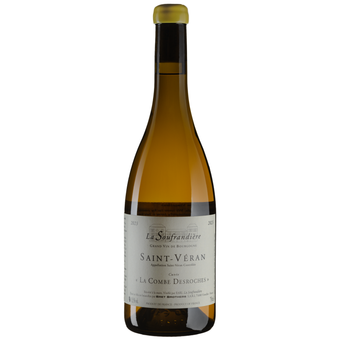 Вино La Soufrandiere Saint-Veran Cuvee La combe Desroches / Сен-Веран Кюве Ля Комб Дерош 2023, біле сухе, 0.75 л