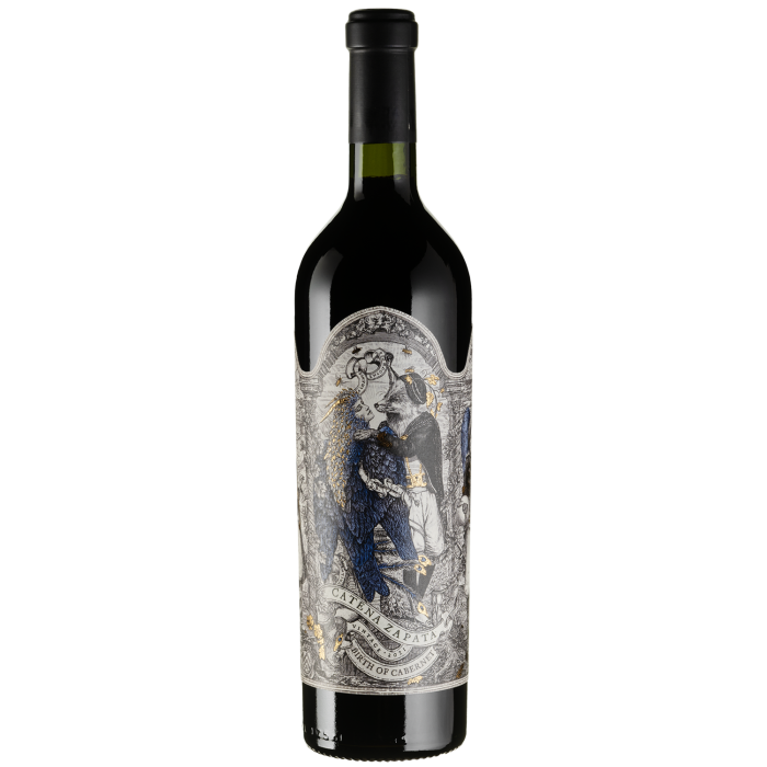 Вино Catena Zapata Birth of Cabernet, wooden box / Бірс оф Каберне, дерев'яна коробка 2021, червоне сухе, 0.75 л