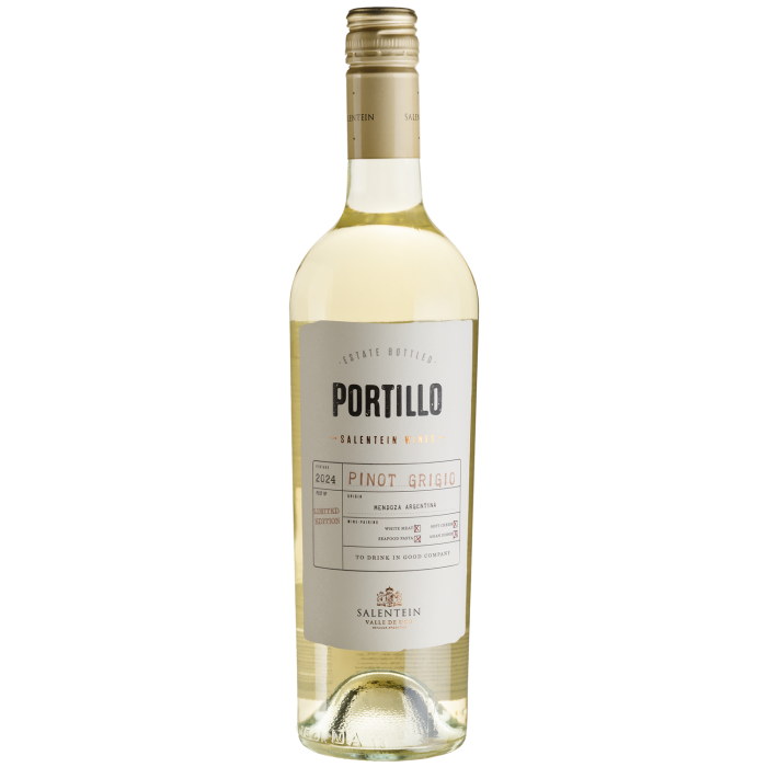 Вино Salentein Portillo Pinot Grigio / Портільйо Піно Гріджо, біле сухе, 0.75 л