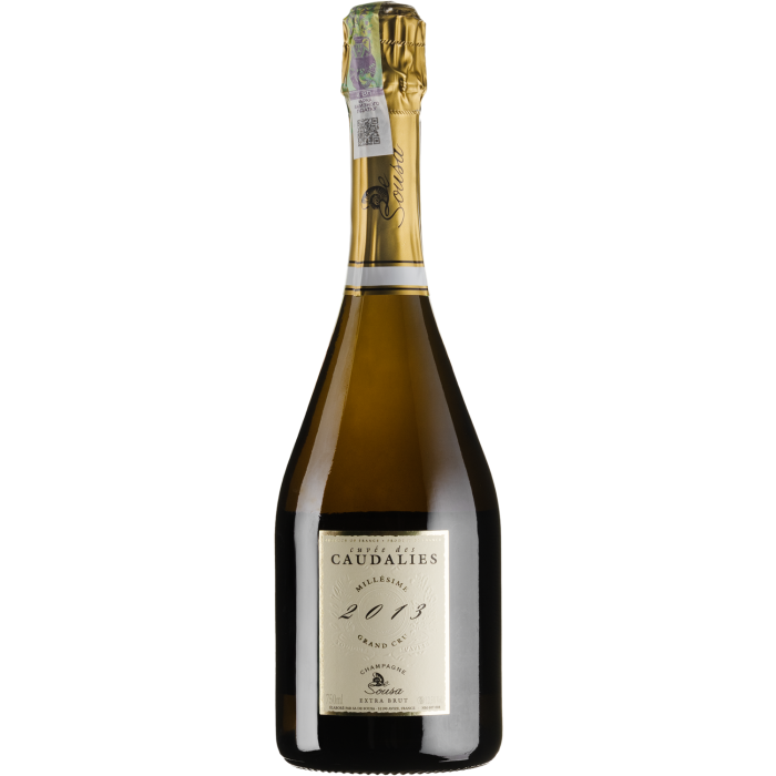 Шампанське De Sousa Cuvee des Caudalies Millesime / Кюве де Каудаліс Мілзім 2013, біле, 0.75 л