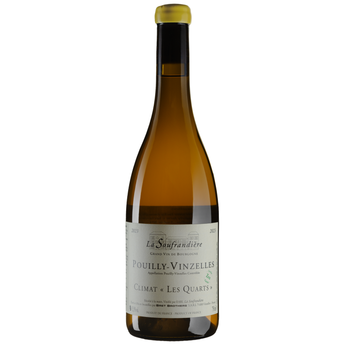 Вино La Soufrandiere Pouilly-Vinzelles Climat Les Quarts Zen / Пульї-Ванзель Кліма Ле Кар Зен 2023, біле сухе, 0.75 л