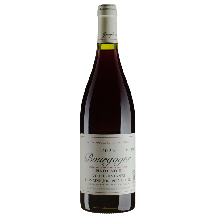 Вино Joseph Voillot Bourgogne Pinot Noir Vieilles Vignes / Бургонь Піно Нуар В'єй Вінь 2023, червоне сухе, 0.75 л