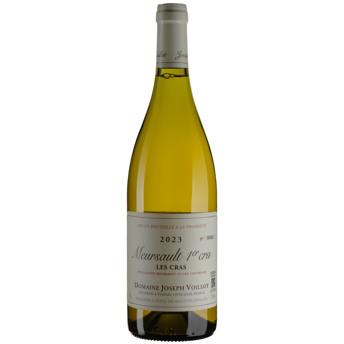 Вино Joseph Voillot Meursault 1er cru Les Cras / Мерсо Прем'єр Крю Лє Кра 2023, біле сухе, 0.75 л