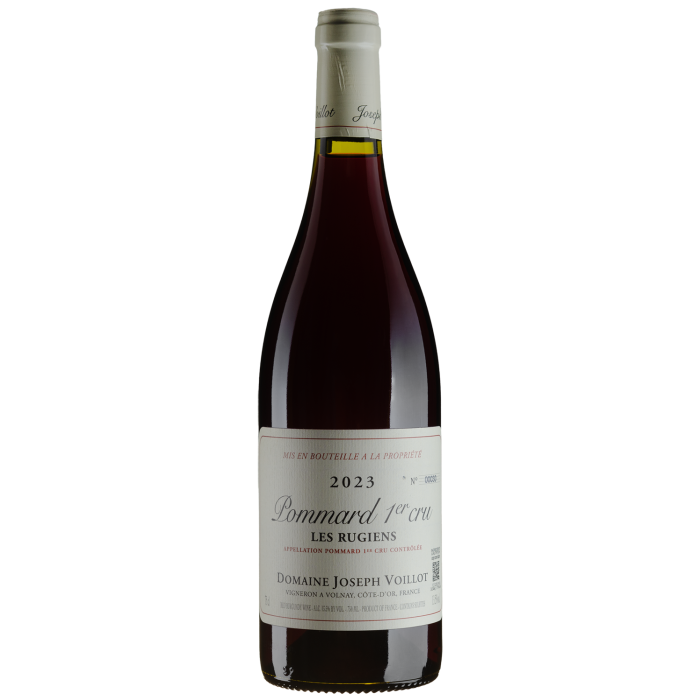 Вино Joseph Voillot Pommard 1er Cru Les Rugiens / Поммар Прем'єр Крю Ле Ружян 2023, червоне сухе, 0.75 л