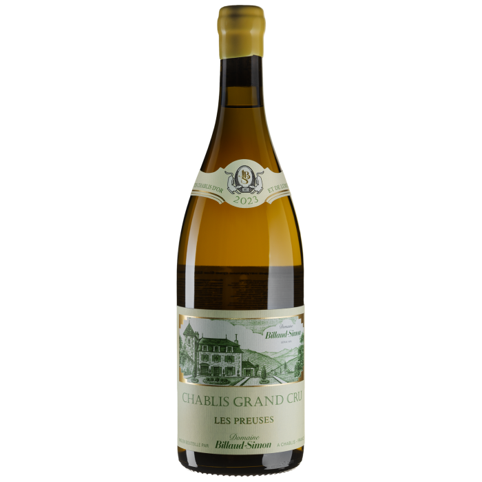 Вино Billaud-Simon Chablis Grand Cru Les Preuses / Шаблі Гран Крю Лє През 2023, біле сухе, 0.75 л