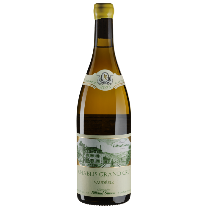 Вино Billaud-Simon Chablis Grand Cru Vaudesir / Шаблі Гран Крю Водезір 2023, біле сухе, 0.75 л