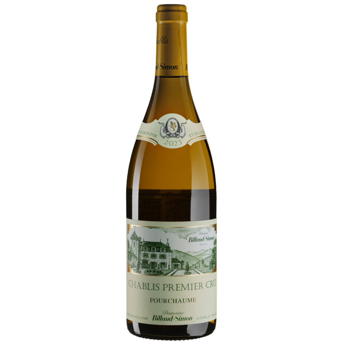 Вино Billaud-Simon Chablis Premier Cru Fourchaume / Шаблі Прем'єр Крю Фуршом 2023, біле сухе, 0.75 л