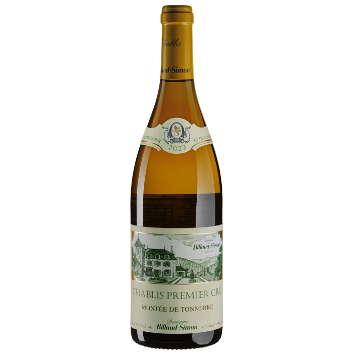 Вино Billaud-Simon Chablis Premier Cru Montee de Tonnerre / Шаблі Прем'єр Крю Монте де Тонер 2023, біле сухе, 0.75 л