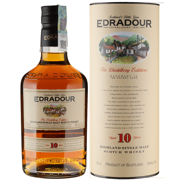 Віскі Edradour 10yo, 0.7 л