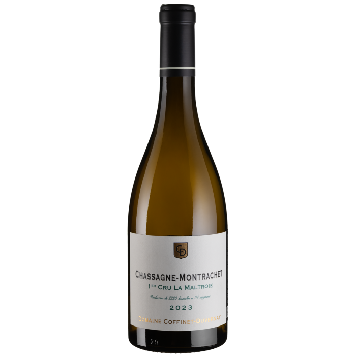 Вино Coffinet-Duvernay Chassagne-Montrachet 1er cru La Maltroie / Шасань-Монраше Прем'єр Крю Ла Мальтруа 2023, біле сухе, 0.75 л