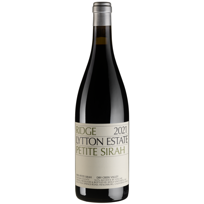 Вино Ridge Vineyards Petite Sirah / Пті Сіра 2021, червоне сухе, 0.75 л Вино Ridge Vineyards Petite Sirah / Пті Сіра 2021, червоне сухе, 0.75 л