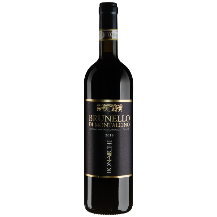 Вино Bonacchi Brunello di Montalcino / Брунелло ді Монтальчино 2019, червоне сухе, 0.75 л