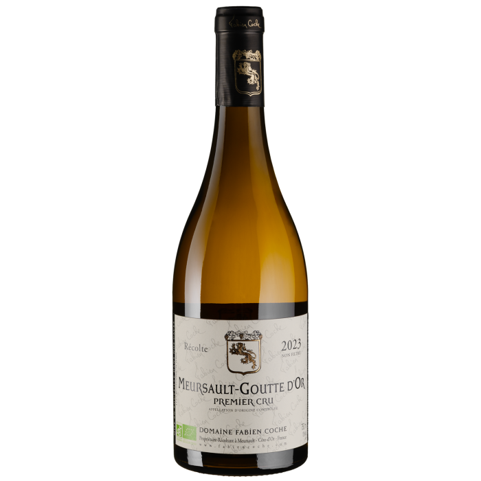 Вино Domaine Fabien Coche Meursault 1-er Cru Goutte d’Or / Мерсо Прем'єр Крю Гут д'Ор 2023, біле сухе, 0.75 л