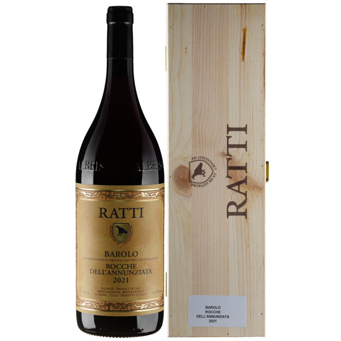 Вино Renato Ratti Barolo Rocche dell'Annunziata / Бароло Рокке дель Аннунціата 2021, червоне сухе, 1.5 л Вино Renato Ratti Barolo Rocche dell'Annunziata / Бароло Рокке дель Аннунціата 2021, червоне сухе, 1.5 л