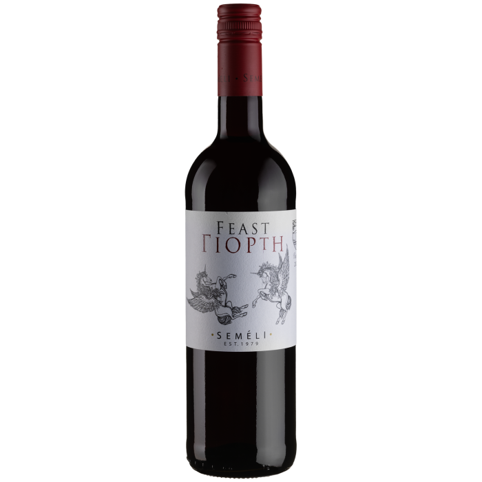 Вино Semeli Giorti/Feast Red / Гіорті/Фіст Ред, червоне сухе, 0.75 л