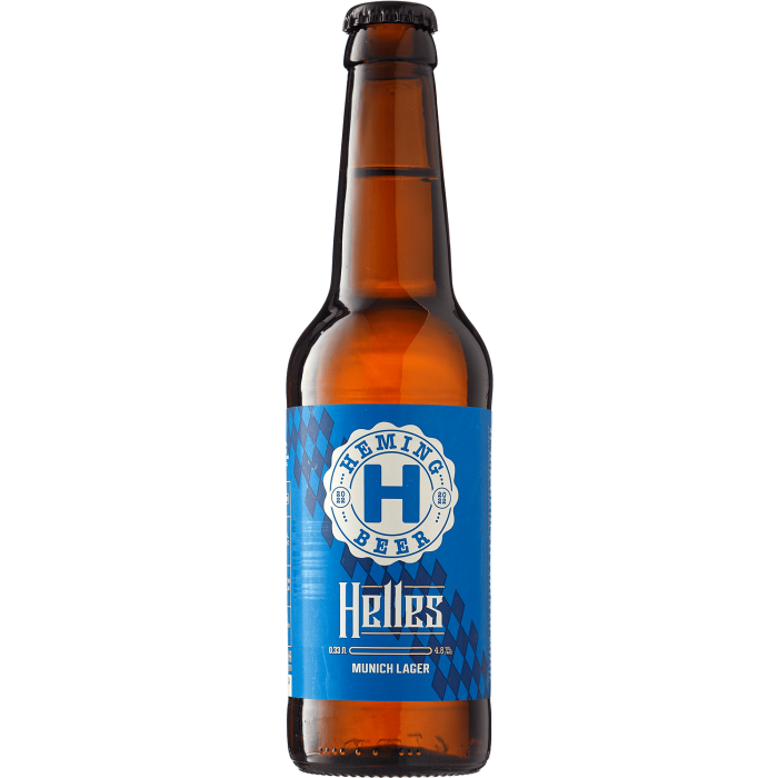 Пиво Heming Helles, 0.33 л Пиво Heming Helles, 0.33 л