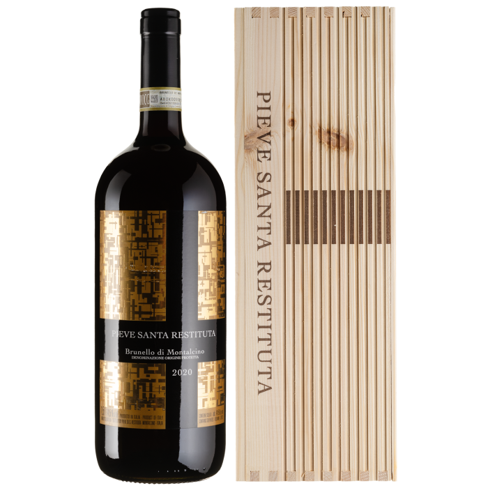 Вино Pieve Santa Restituta Brunello di Montalcino / Брунелло ді Монтальчіно 2020, червоне сухе, 1.5 л Вино Pieve Santa Restituta Brunello di Montalcino / Брунелло ді Монтальчіно 2020, червоне сухе, 1.5 л