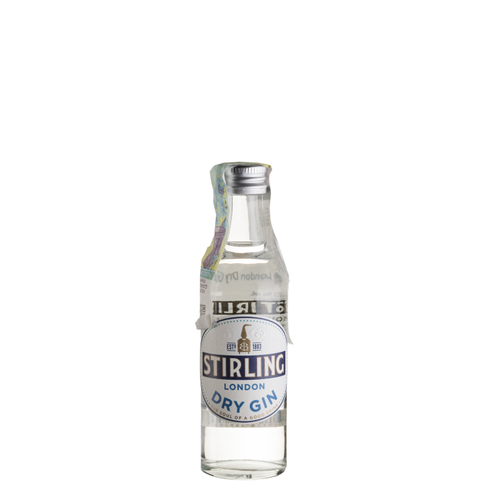 Джин Stirling London Dry Gin, 0.05 л