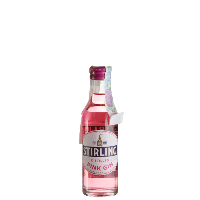 Джин Stirling Pink Gin, 0.05 л