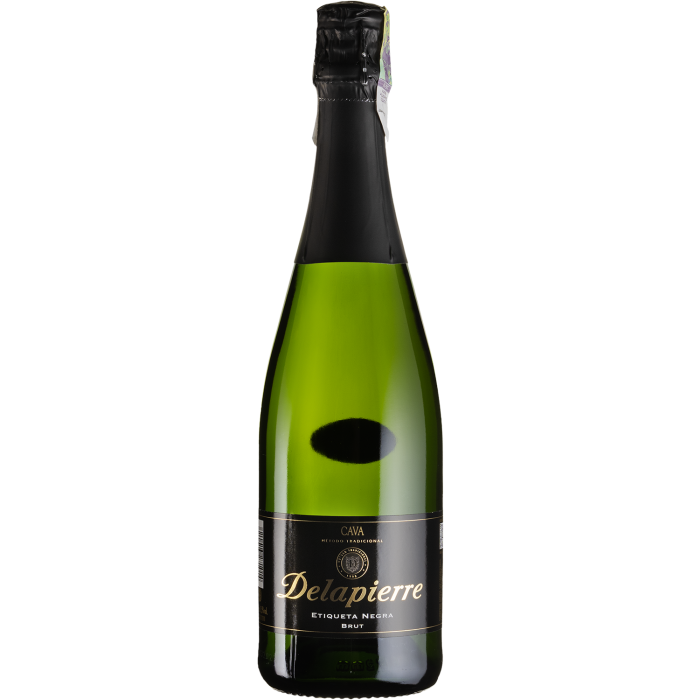 Ігристе Delapierre Etiqueta Negra Brut / Етікета Негра Брют, біле, 0.75 л