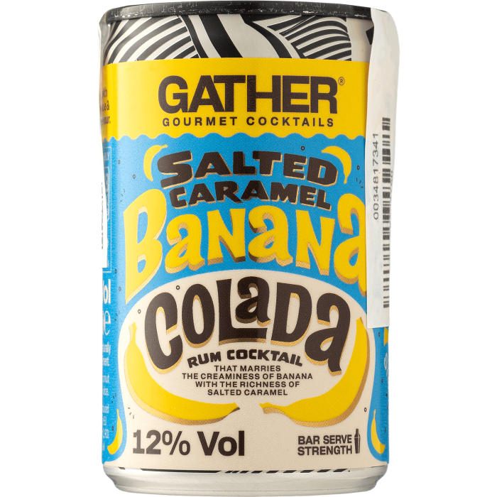Коктейль Gather Salted Caramel Banana Colada, 0.15 л Коктейль Gather Salted Caramel Banana Colada, 0.15 л