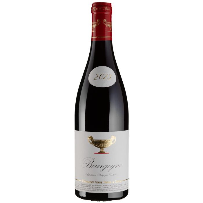 Вино Gros Frere et Soeur Bourgogne / Бургонь 2023, червоне сухе, 0.75 л