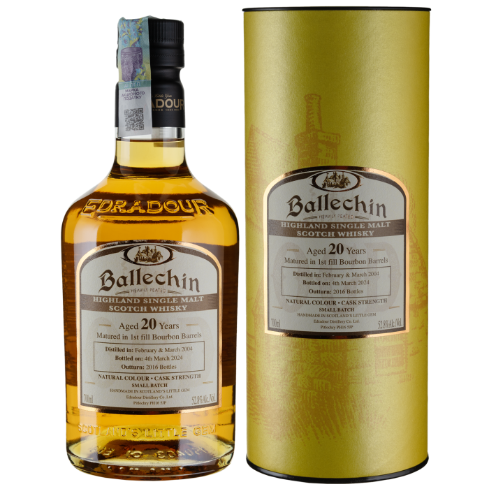 Віскі Ballechin 20yo Cask Strength, 0.7 л