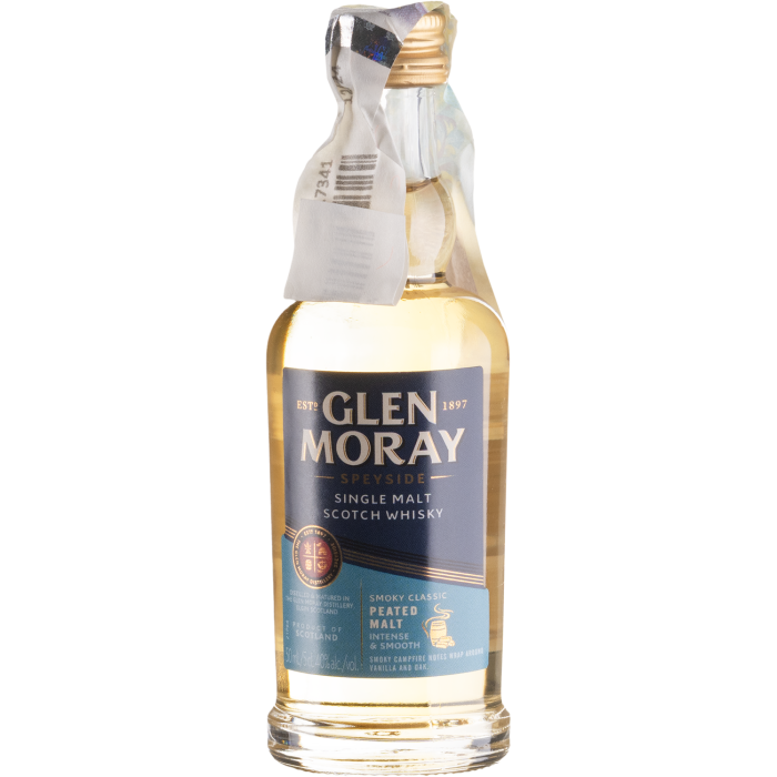 Віскі Glen Moray Peated, 0.05 л Віскі Glen Moray Peated, 0.05 л