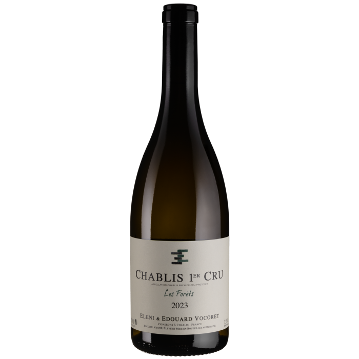 Вино Eleni et Edouard Vocoret Chablis Premier Cru Forets / Шаблі Прем’єр Крю Форе 2023, біле сухе, 0.75 л