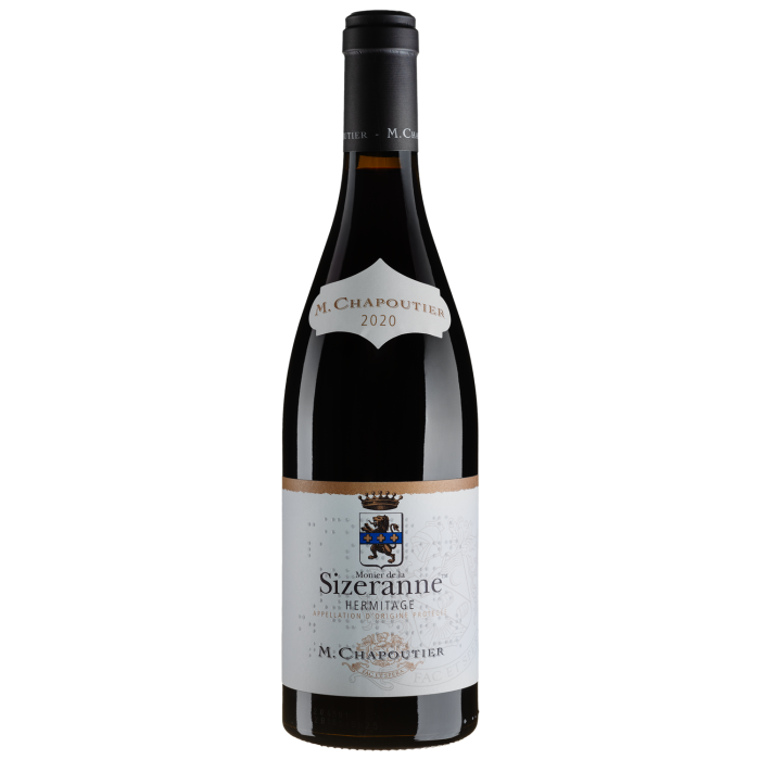 Вино Chapoutier Hermitage Monier de la Sizeranne Rouge / Ермітаж Мон'є де ла Сізерань Руж 2020, червоне сухе, 0.75 л Вино Chapoutier Hermitage Monier de la Sizeranne Rouge / Ермітаж Мон'є де ла Сізерань Руж 2020, червоне сухе, 0.75 л