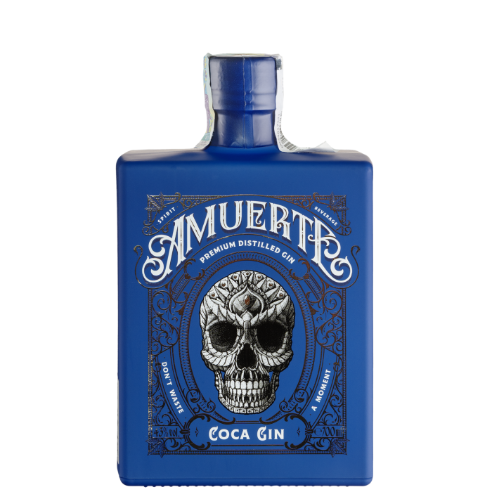 Джин Amuerte Coca Leaf Gin Blue Edition, 0.7 л