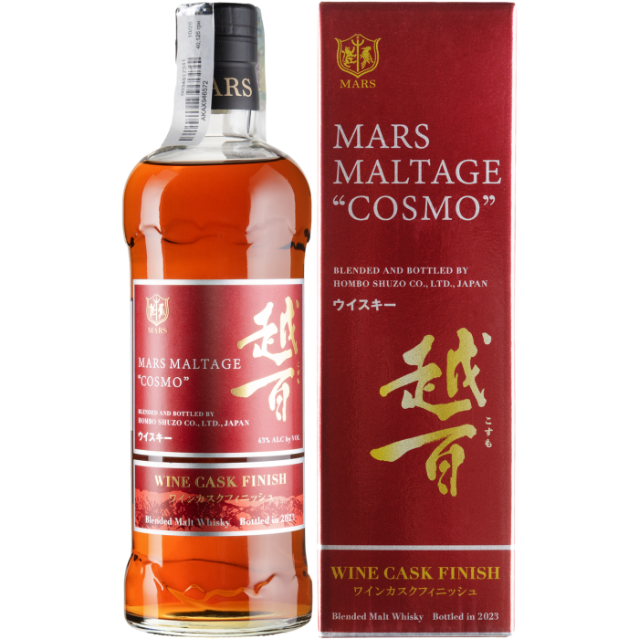 Віскі Mars Cosmo Wine Cask Finish, 0.7 л
