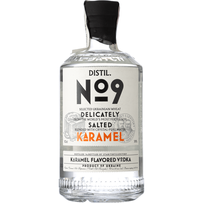 Горілка Distil. №9 Salted Karamel, 0.5 л Горілка Distil. №9 Salted Karamel, 0.5 л