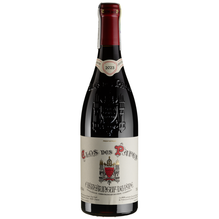 Вино Clos des Papes Paul Avril Chateauneuf du Pape Clos Des Papes / Шатоньоф дю Пап Кло Де Пап 2023, червоне сухе, 0.75 л