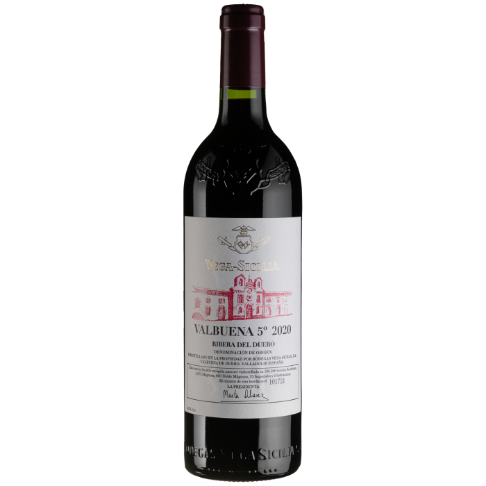 Вино Vega Sicilia Valbuena 5° / Вальбуена 5° 2020, червоне сухе, 0.75 л Вино Vega Sicilia Valbuena 5° / Вальбуена 5° 2020, червоне сухе, 0.75 л