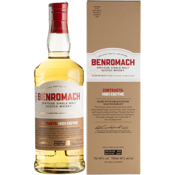Віскі Benromach High Enzyme, 0.7 л