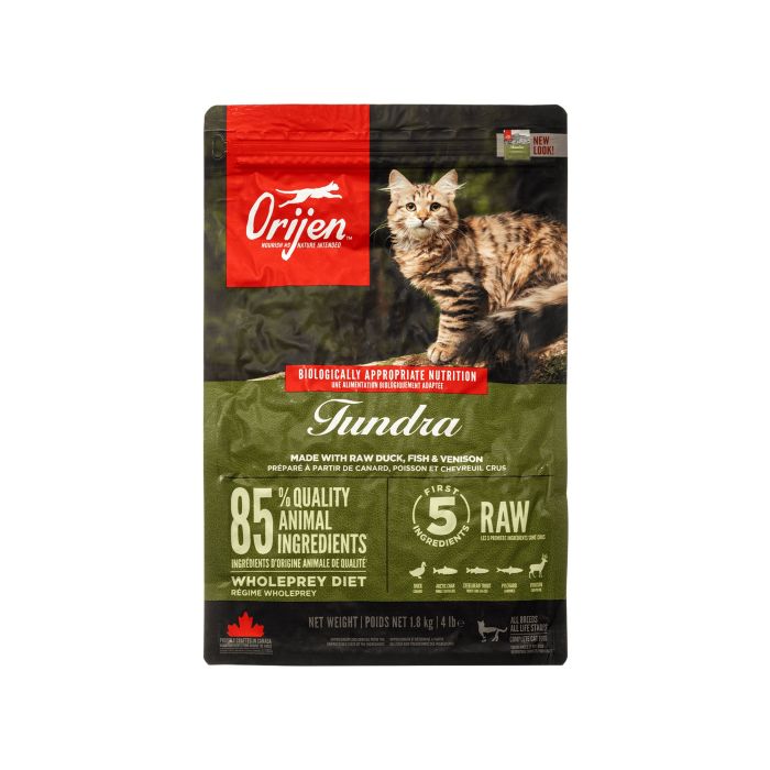 Корм для котів сухий повнораціонний Тундра Кет 1,8кг, Orijen Корм для котів сухий повнораціонний Тундра Кет 1,8кг, Orijen