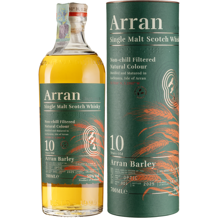 Віскі Arran 10yo Local Barley (tube), 0.7 л Віскі Arran 10yo Local Barley (tube), 0.7 л