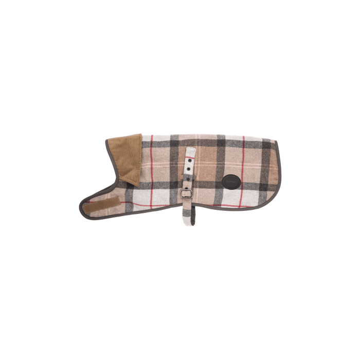 Куртка для собак бежева в клітинку розмір S, Barbour